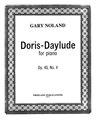 "Doris Daylude" for piano Op. 40, No. 4