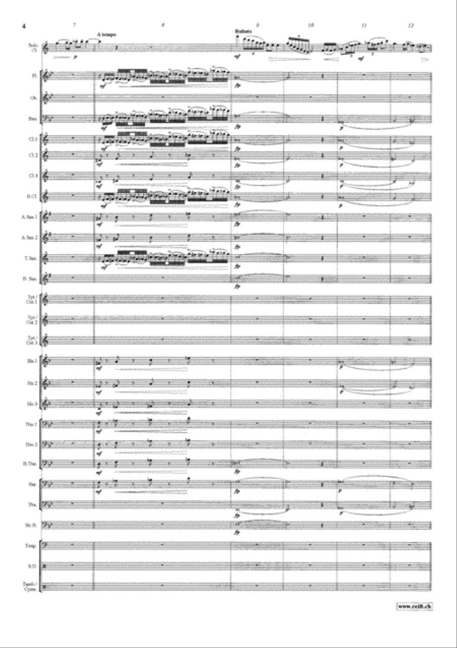 Concertino Concert Band scores gallery preview page 5