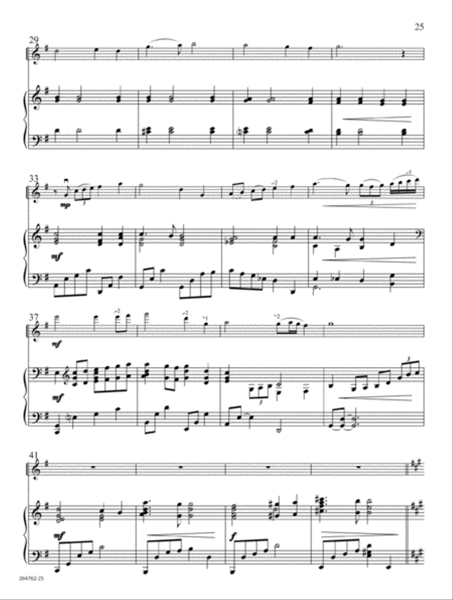 More Love to Thee Violin Solo scores gallery preview page 15