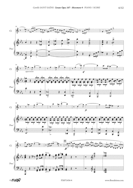 Sonata Opus 167 - Mvt 4 image number null