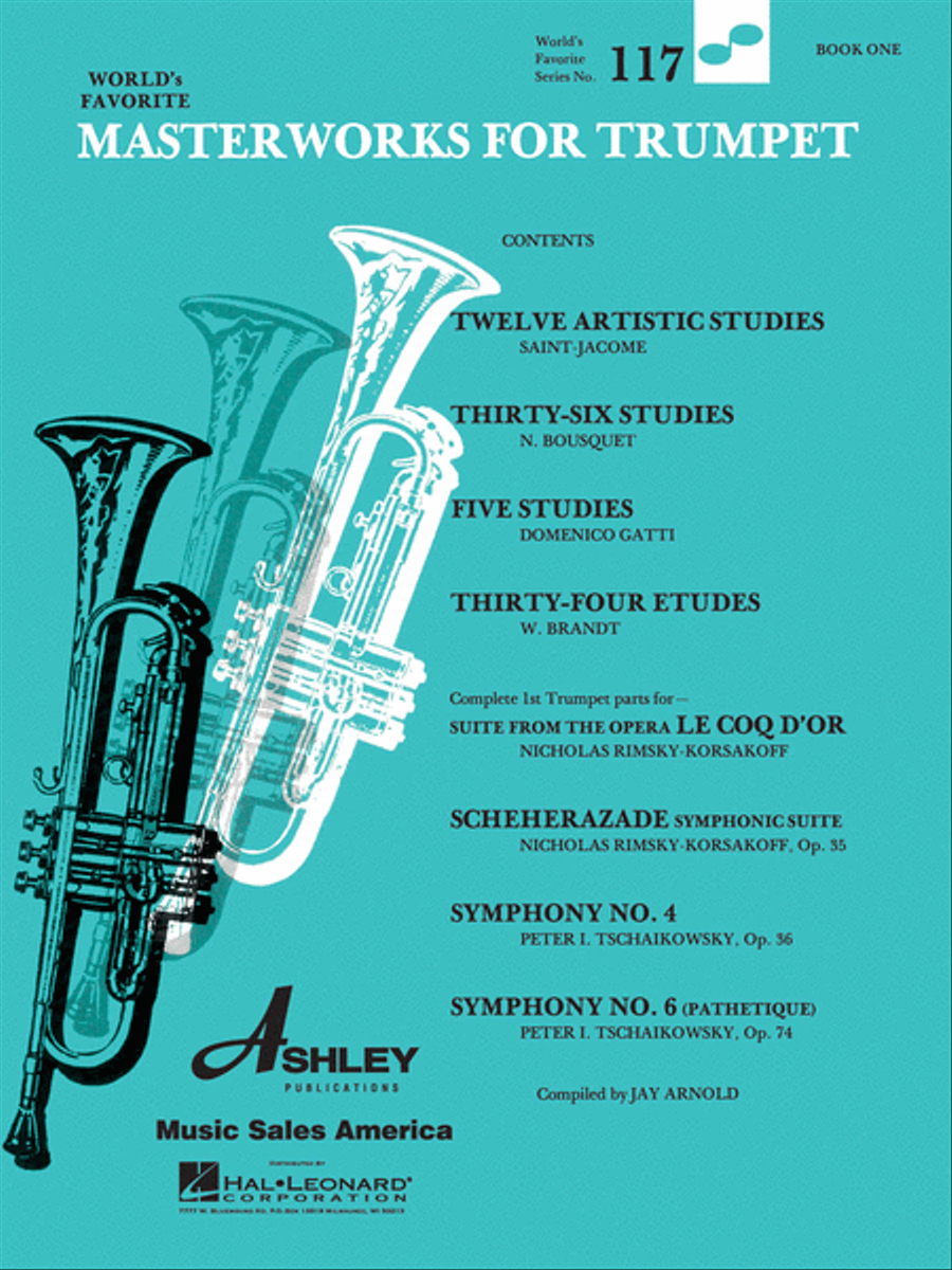 Masterworks for Trumpet Book 1 Trumpet Solo scores gallery preview page 1