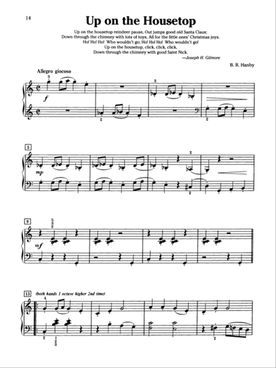 Christmas Silhouettes Christmas Silhouettes Piano Method scores gallery preview page 7