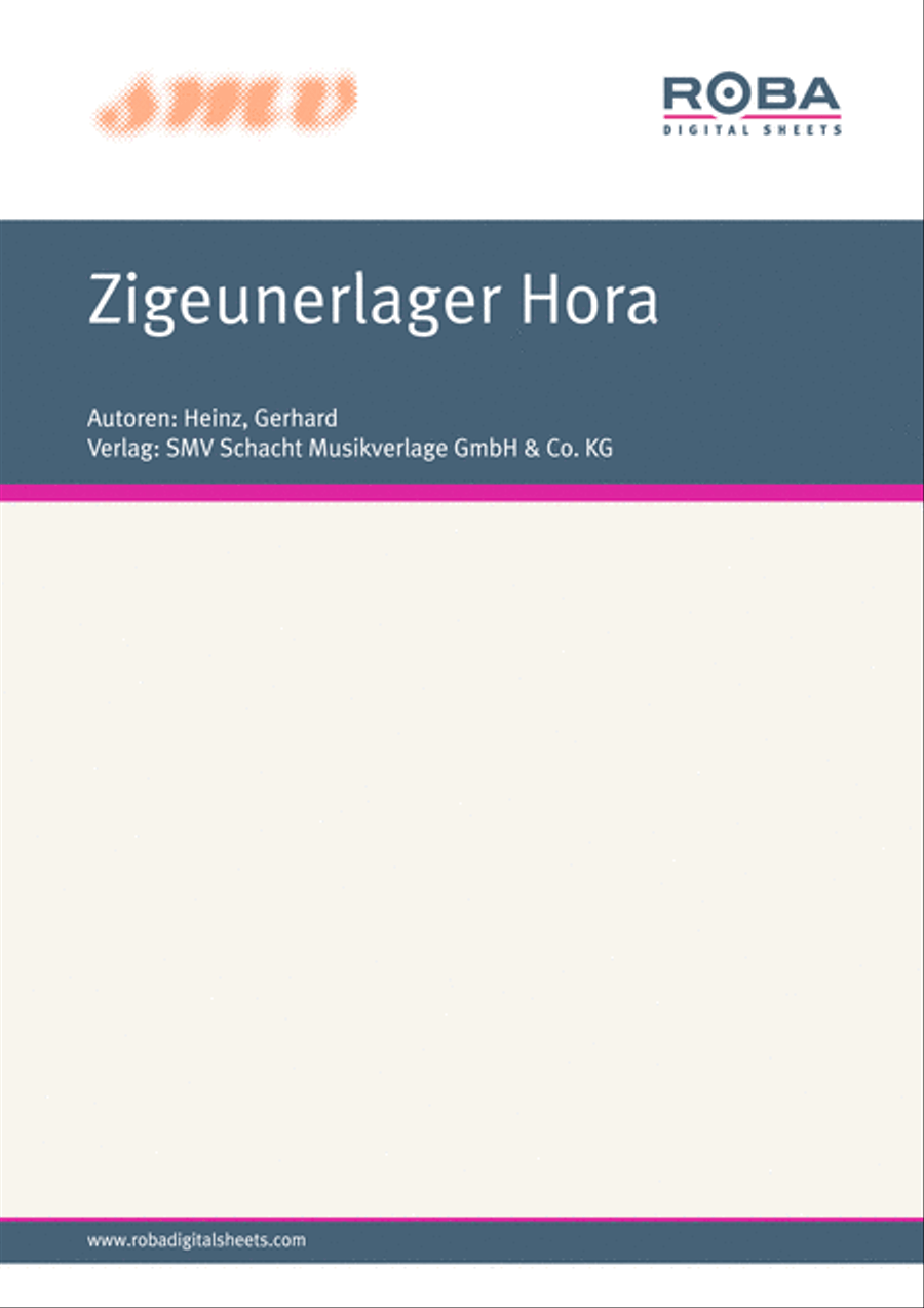 Zigeunerlager Hora Zigeunerlager Hora Violin Solo scores gallery preview page 1