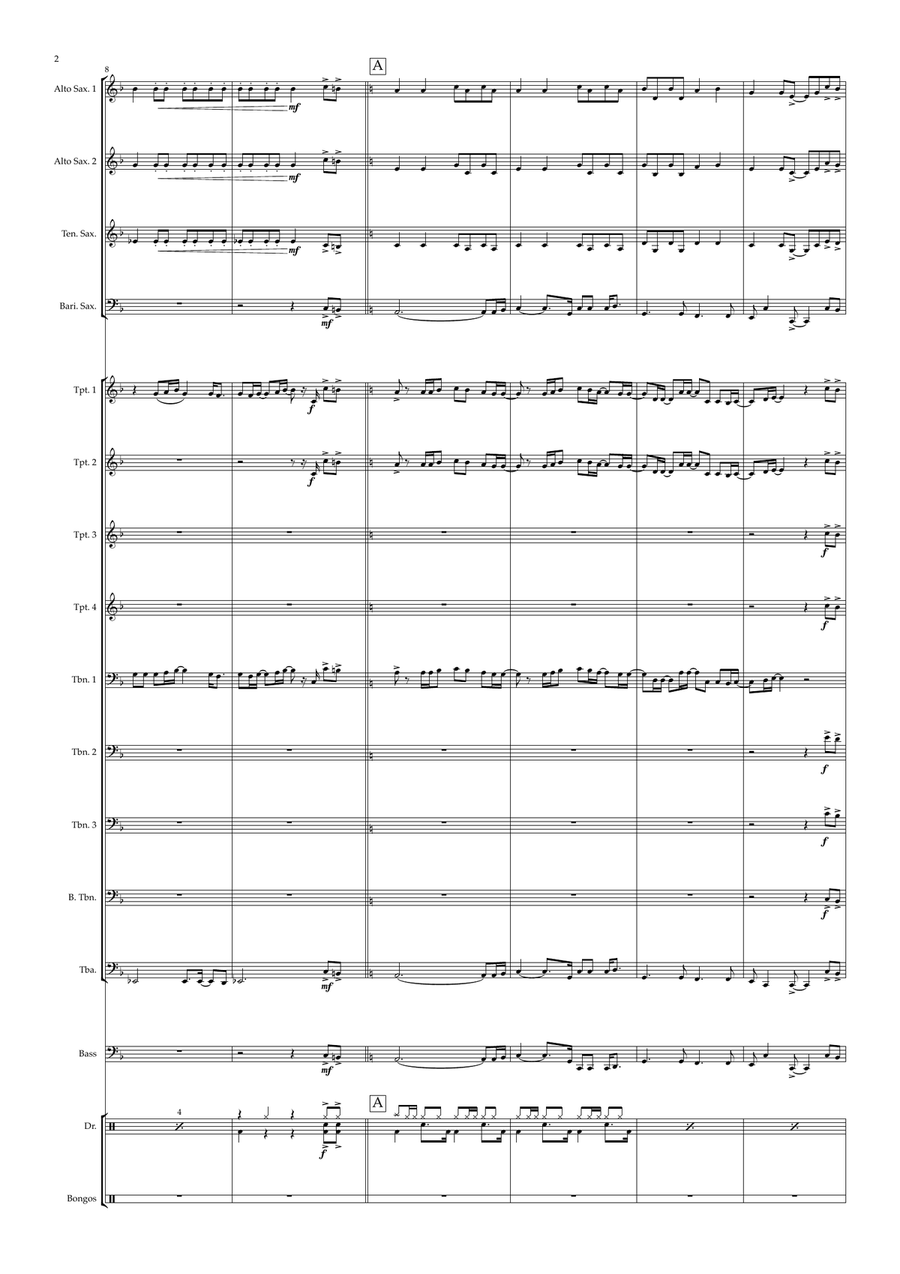 I'm Just Ken Jazz Ensemble scores gallery preview page 2