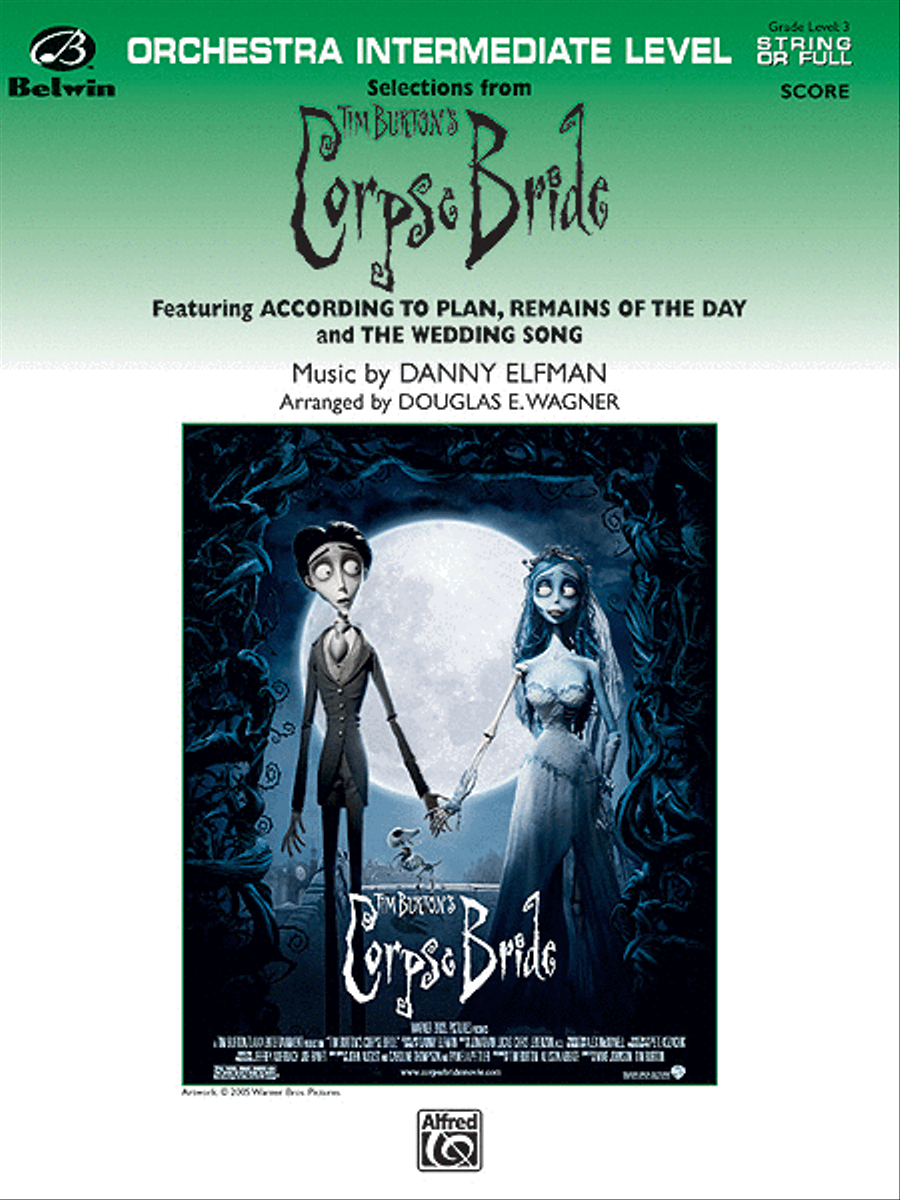 Corpse Bride, Selections from Tim Burton's