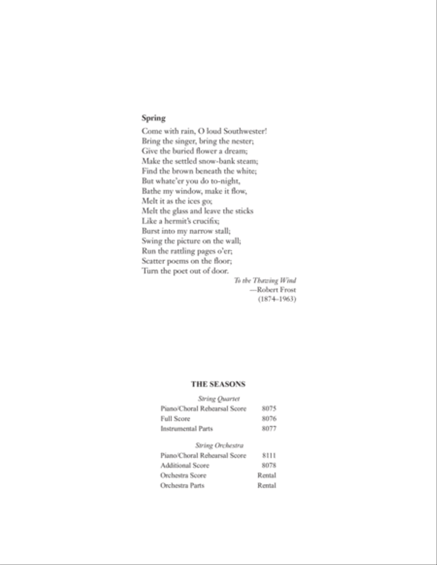 Spring 4-Part scores gallery preview page 2