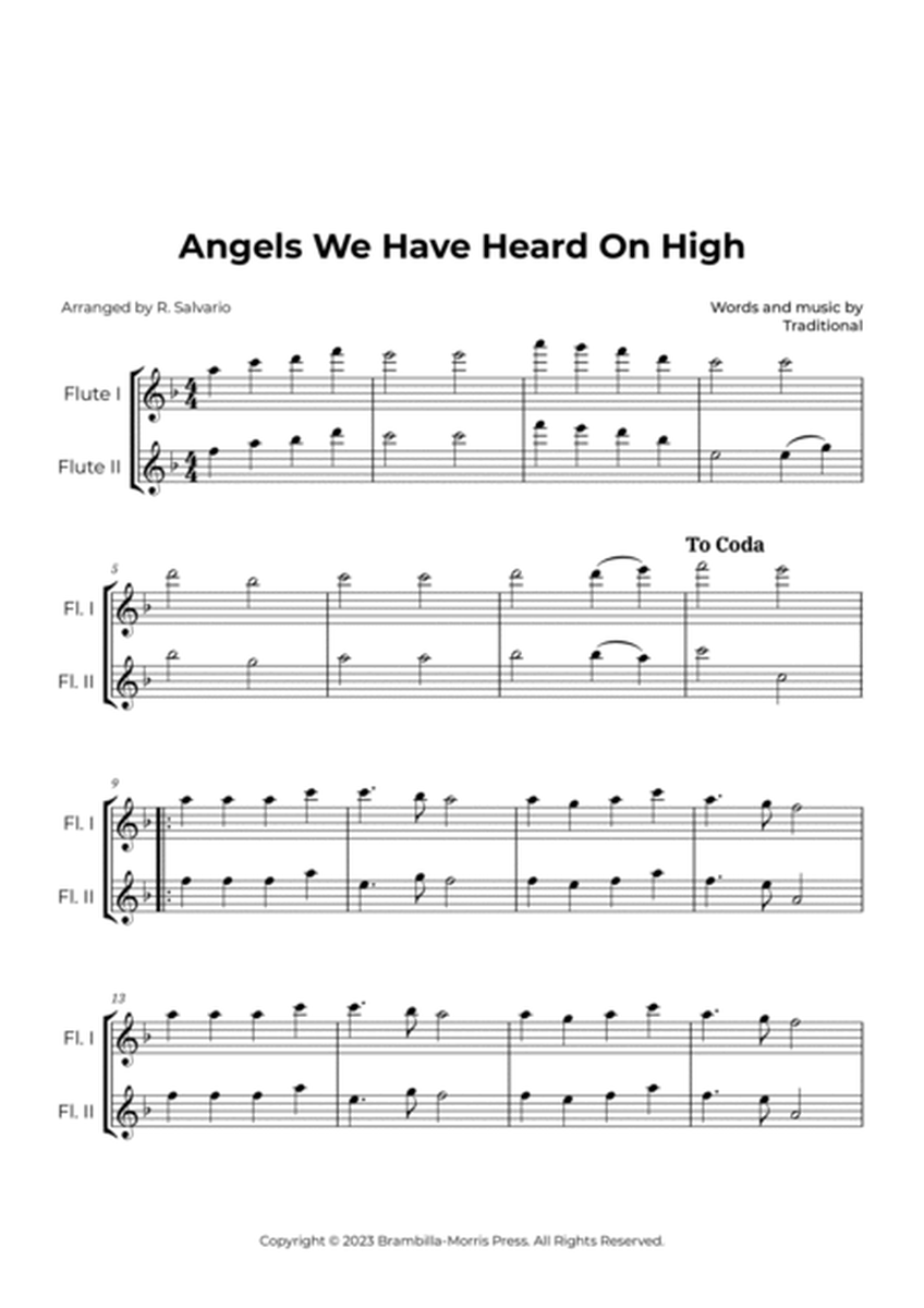 Angels We Have Heard On High (Key of F Major) image number null