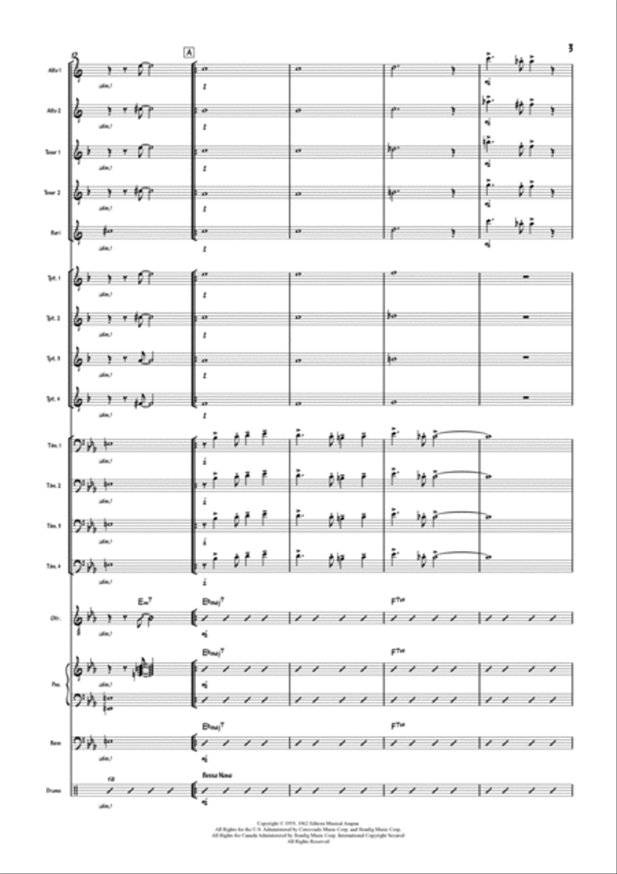Desafinado Jazz Ensemble scores gallery preview page 3