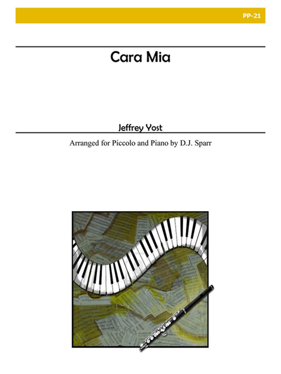 Cara Mia for Piccolo and Piano image number null