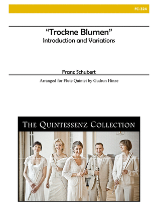 Book cover for Trockne Blumen for Flute Quintet
