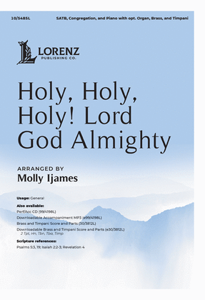 Book cover for Holy, Holy, Holy! Lord God Almighty