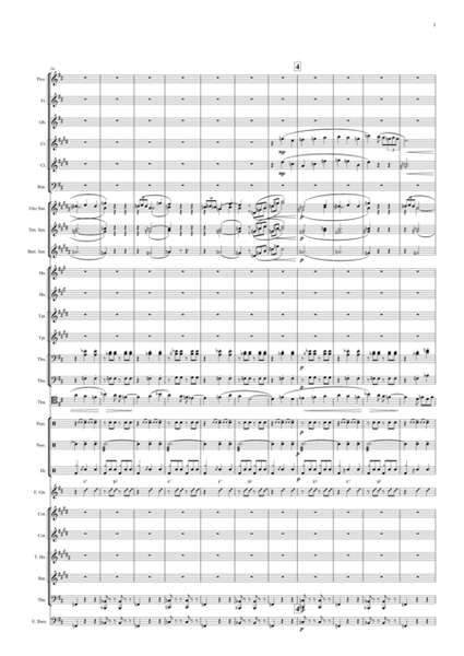 "Bolivar" for trombone with the wind orchestra Marching Band - Digital Sheet Music