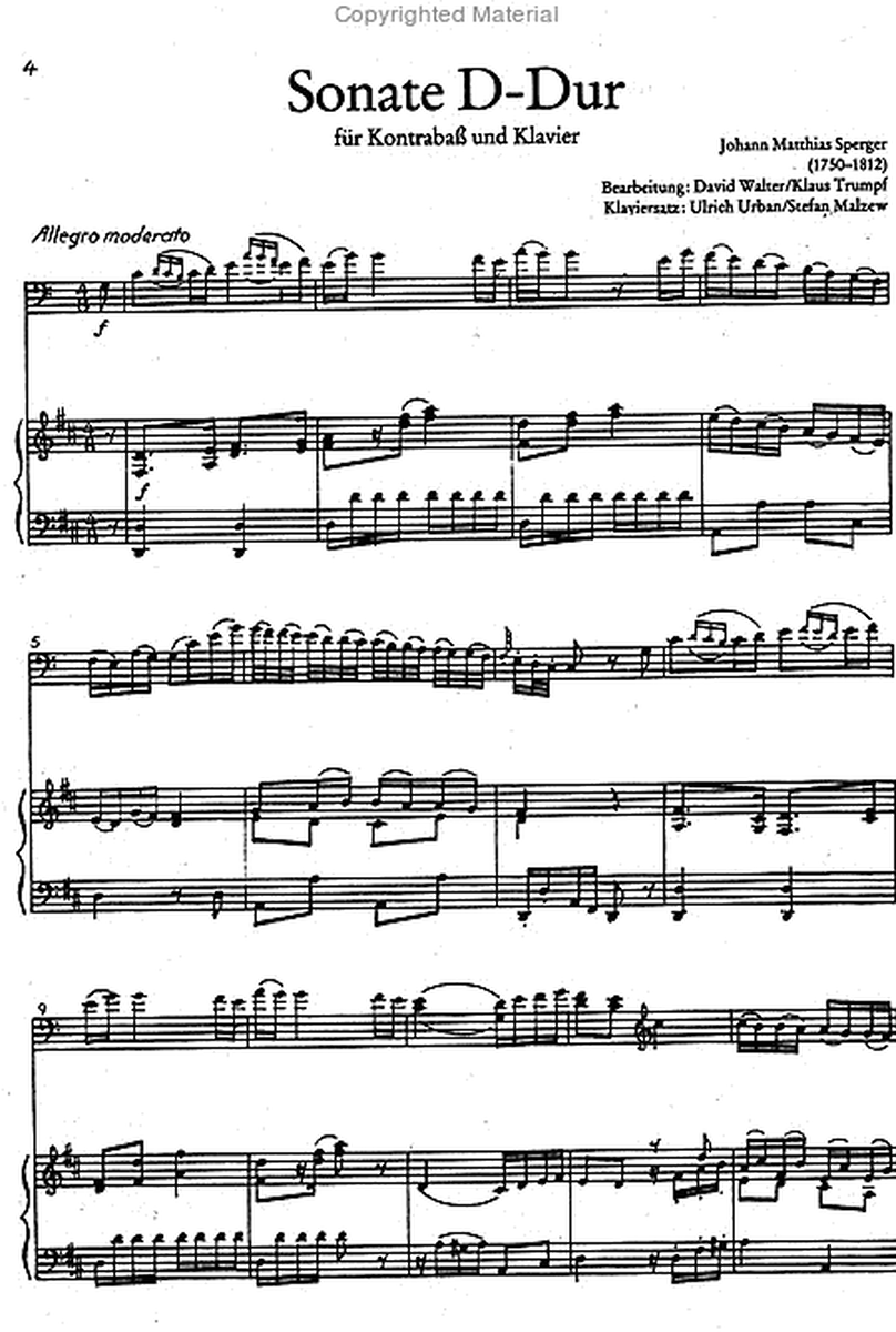 Sonate D-Dur (T40)