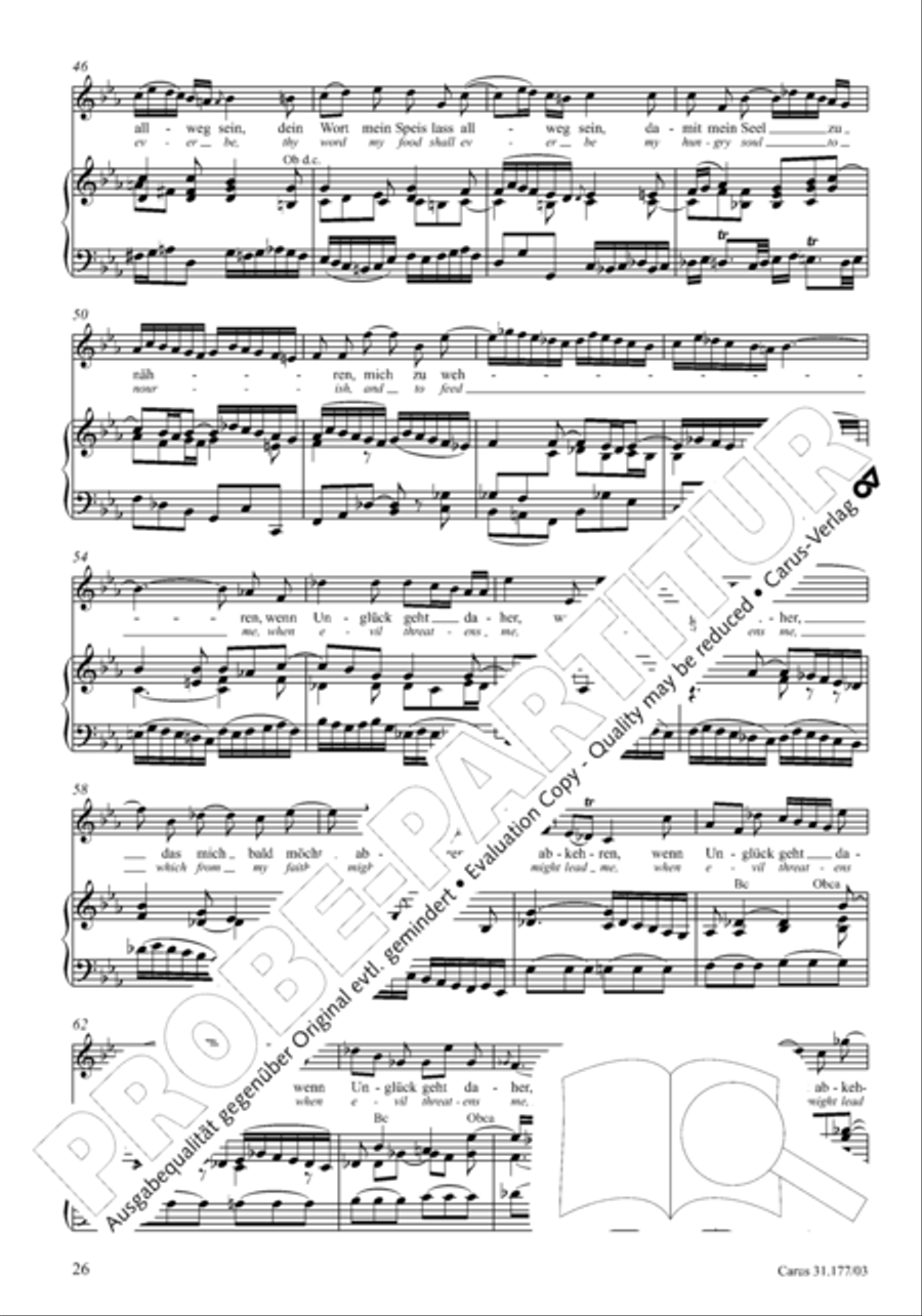 I cry to thee, Lord Jesus Christ (Ich ruf zu dir, Herr Jesu Christ) 4-Part scores gallery preview page 27