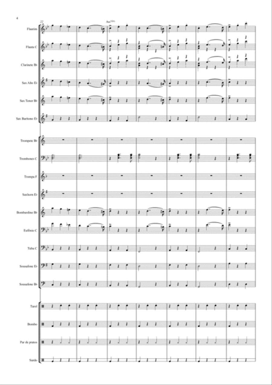 Brasil Imperial Full Orchestra scores gallery preview page 6