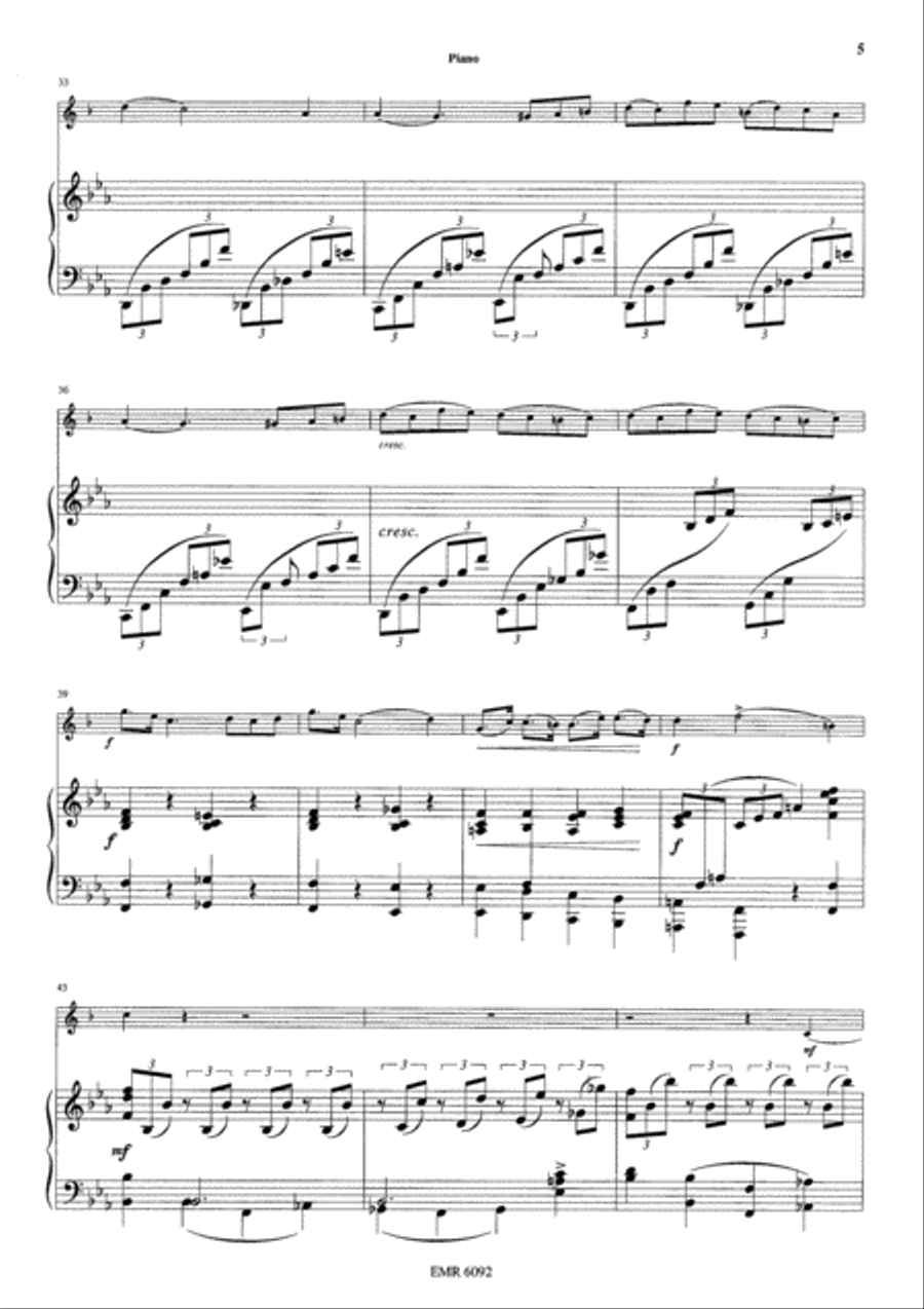 Sonate Op. 18 Sonate Op. 18 Cornet scores gallery preview page 5