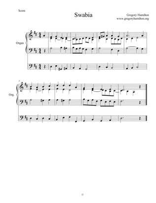 Swabia - Alternate Harmonization