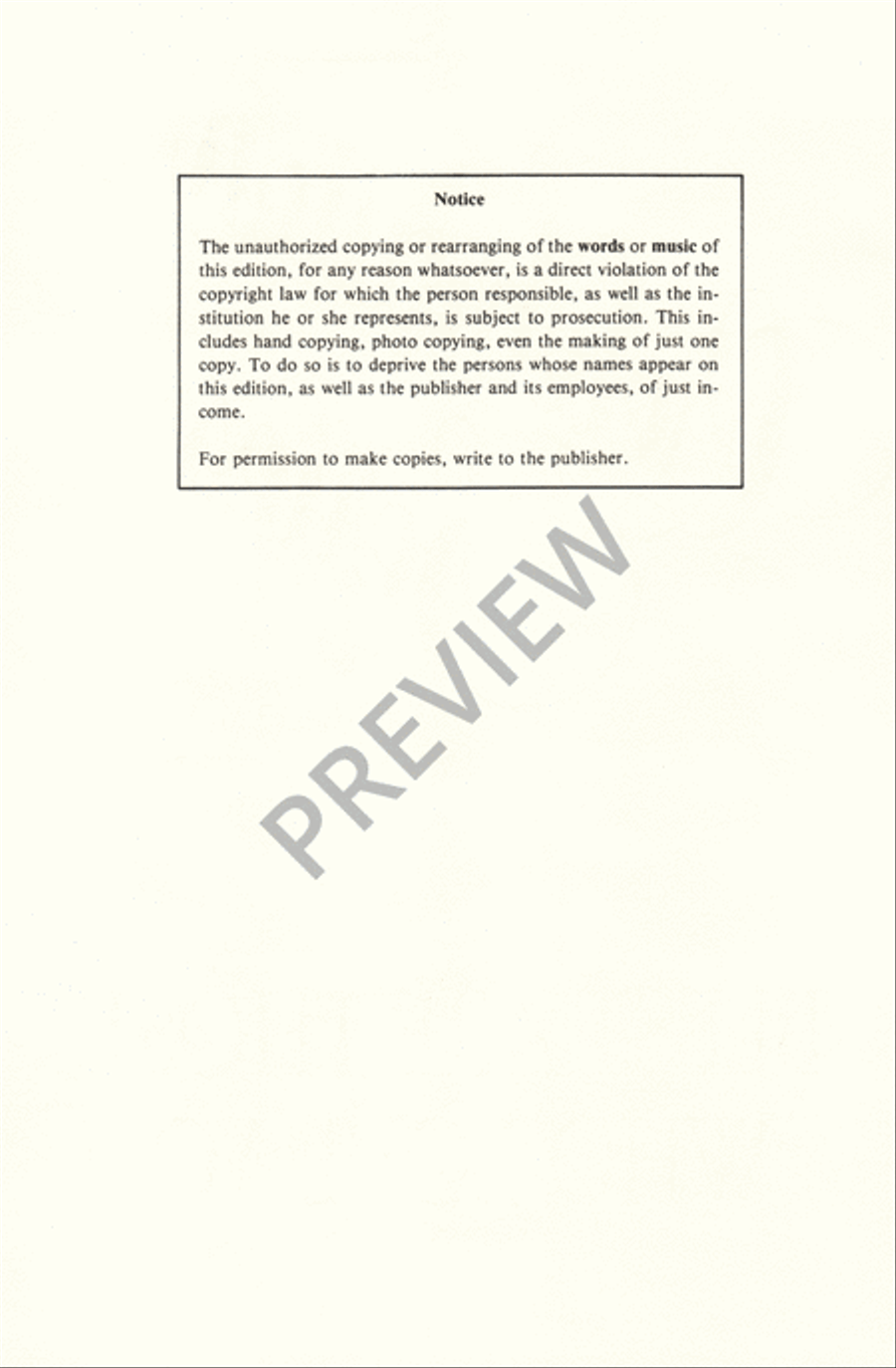 Blest Are Those Who Love You Unison Choir scores gallery preview page 3