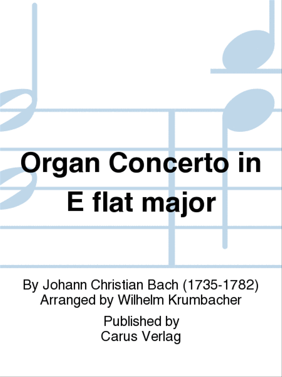 Organ Concerto in E flat major (Orgelkonzert in Es) Violin scores gallery preview page 1