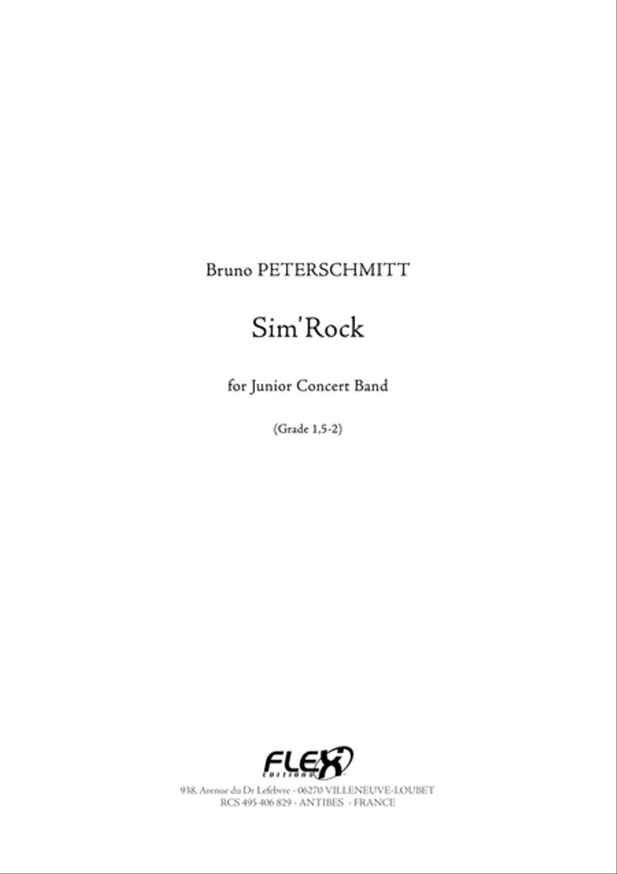 Sim'Rock Concert Band scores gallery preview page 1