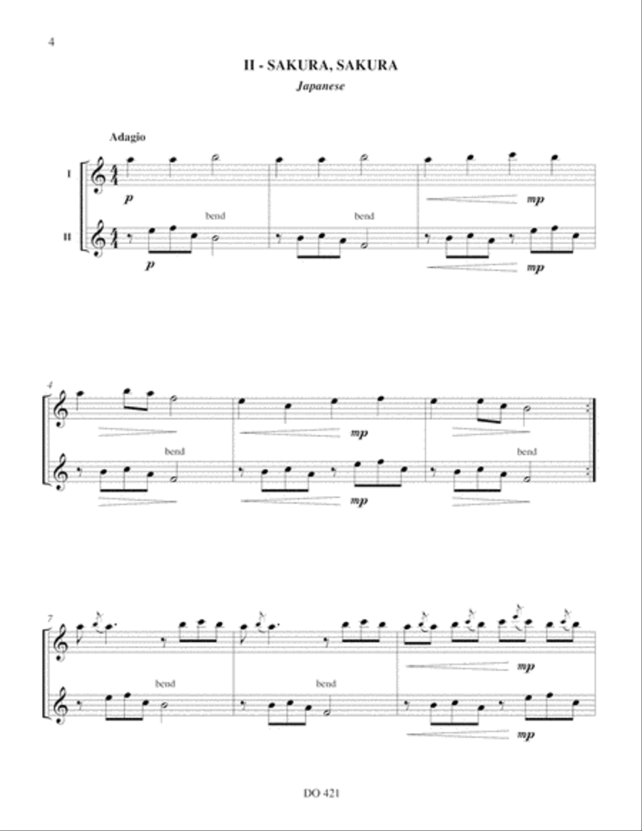 World Music Primer World Music Primer Guitar Ensemble scores gallery preview page 4