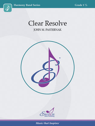Book cover for Clear Resolve