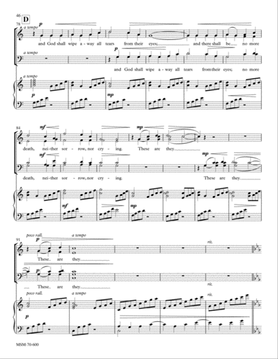 Requiem (Choral Score) 4-Part scores gallery preview page 23