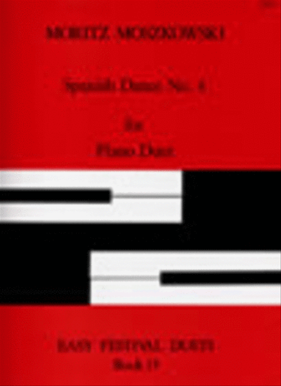 Spanish Dance, Op. 21, No. 4 Piano Solo scores gallery preview page 1