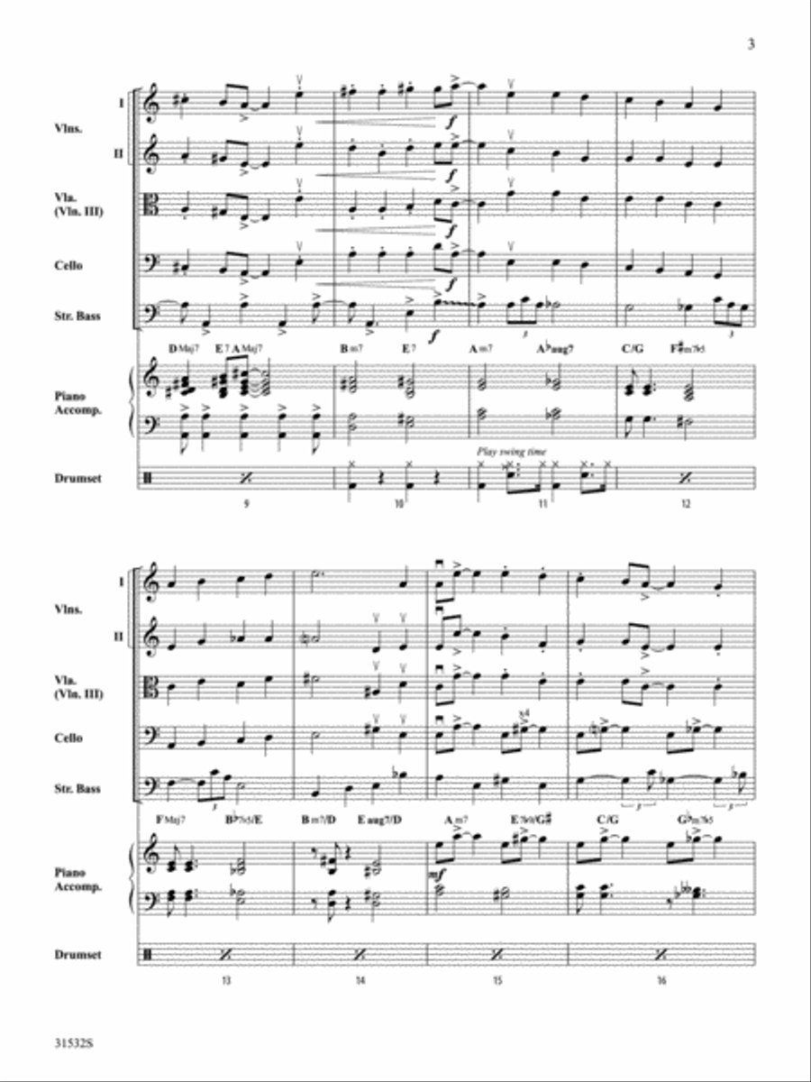 Have a Cool Yule String Orchestra scores gallery preview page 3