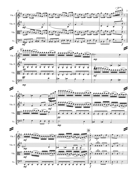 The Nutcracker Suite - 2. Marche (for String Quartet) image number null