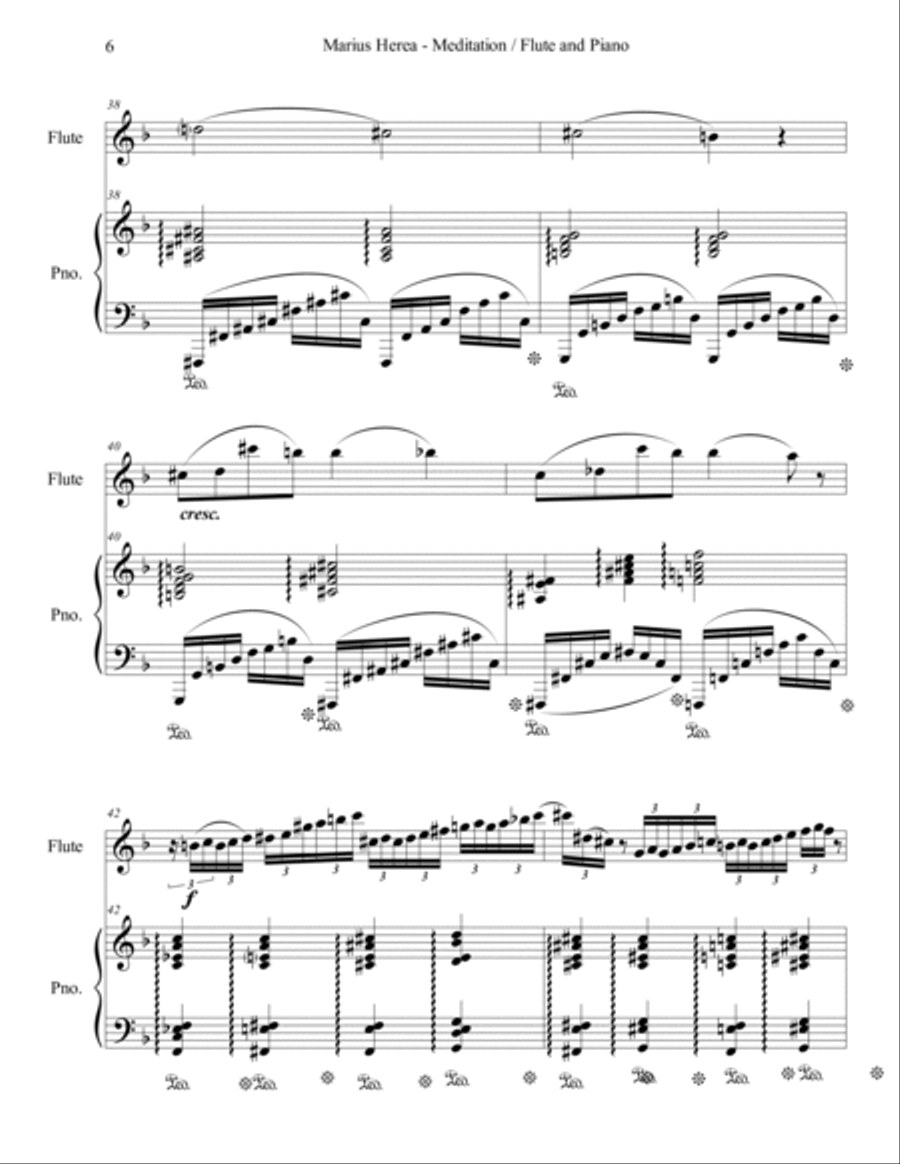 Meditation Small Ensemble scores gallery preview page 6