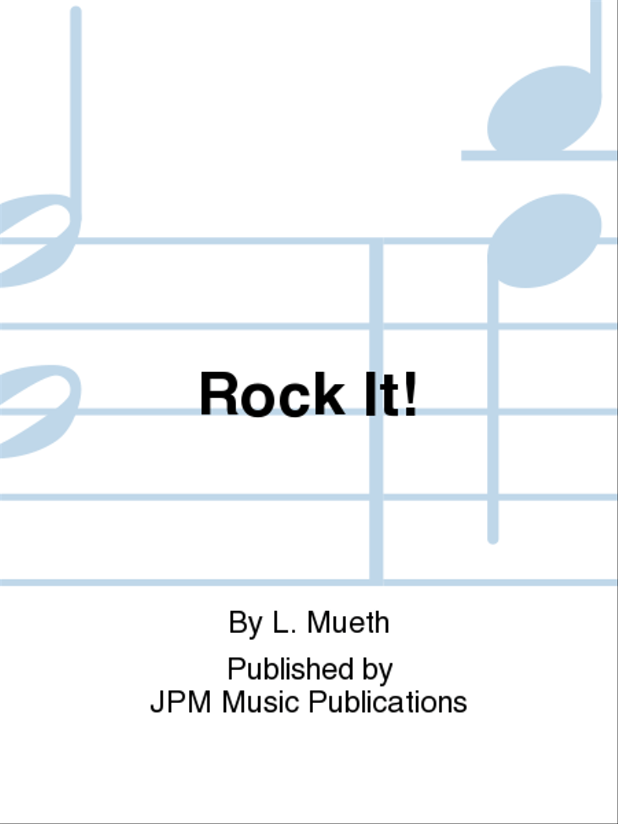 Rock It! Rock It! Concert Band scores gallery preview page 1