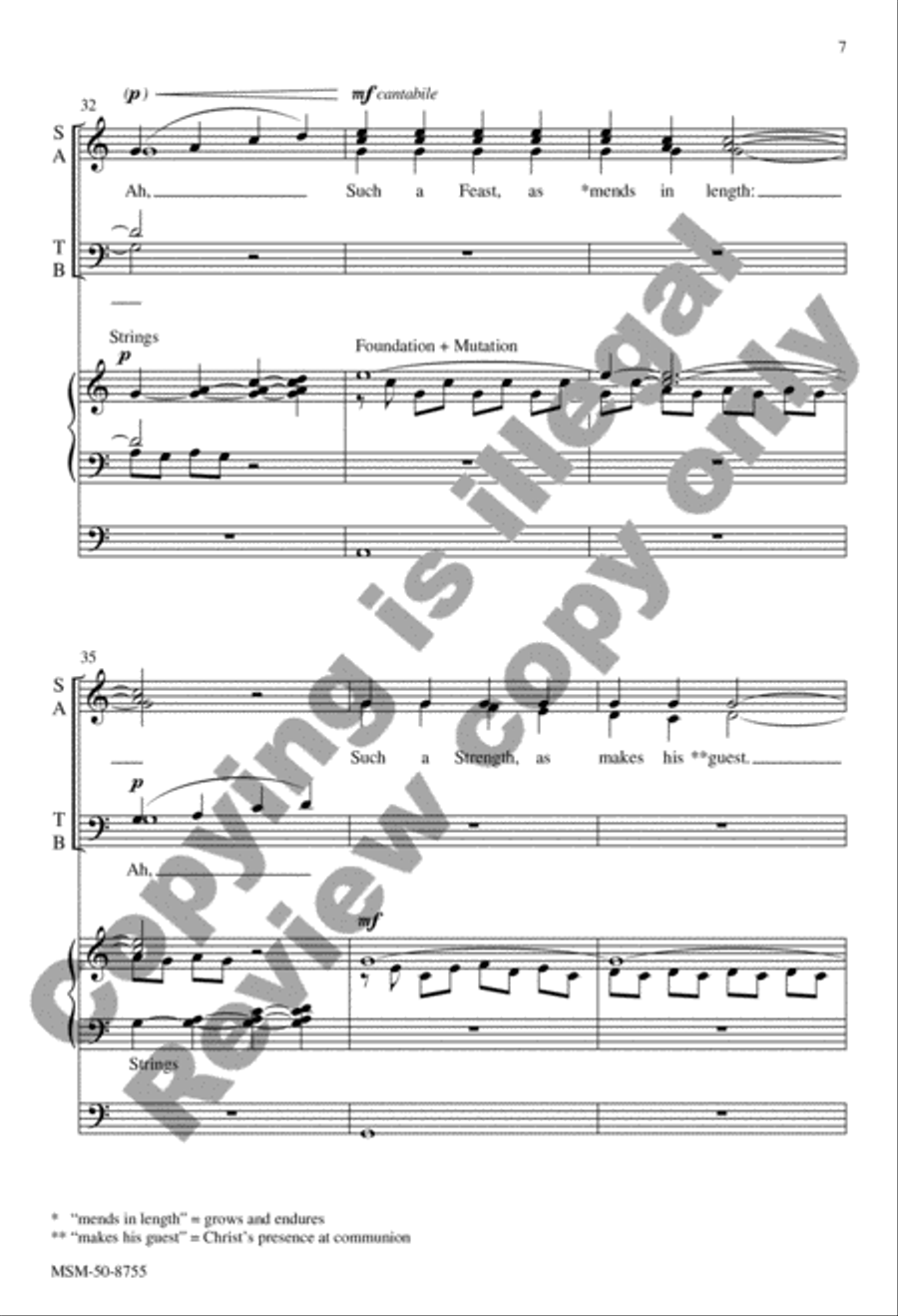 My Faith, My Hope 4-Part scores gallery preview page 6