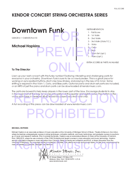 Downtown Funk image number null