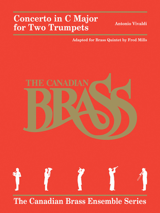 Book cover for Concerto for Two Trumpets