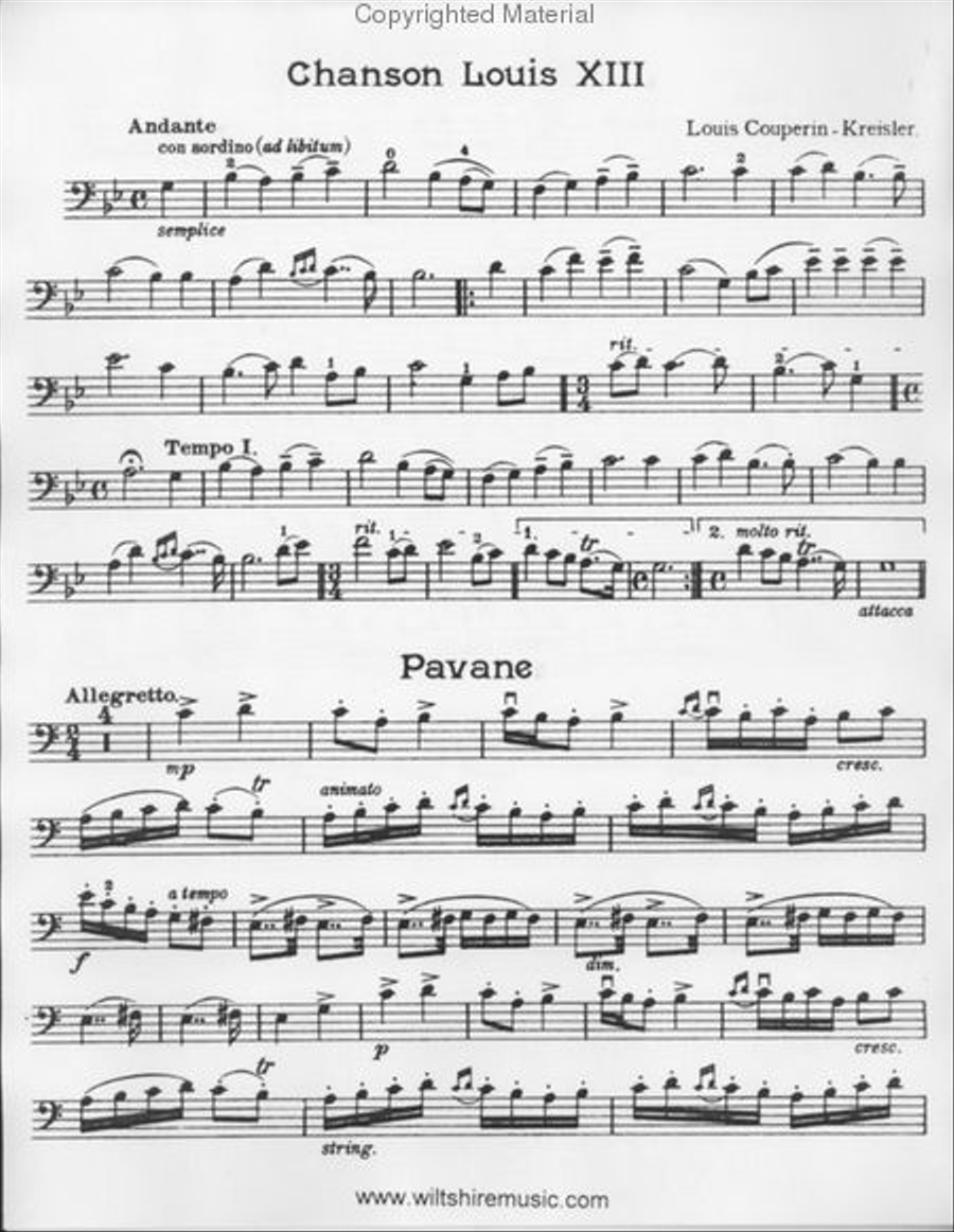 Chanson Louis XIII Chanson Louis XIII Piano Accompaniment scores gallery preview page 2