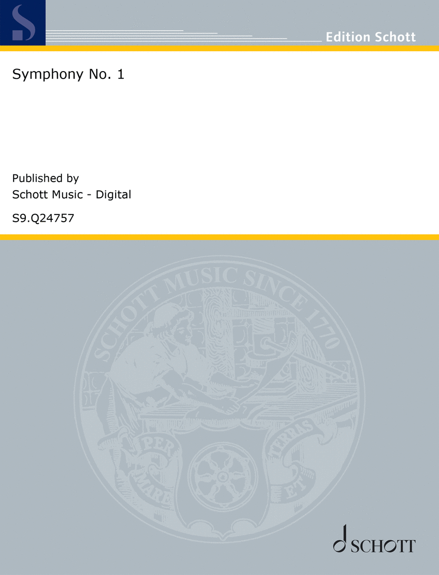 Symphony No. 1 Viola scores gallery preview page 1