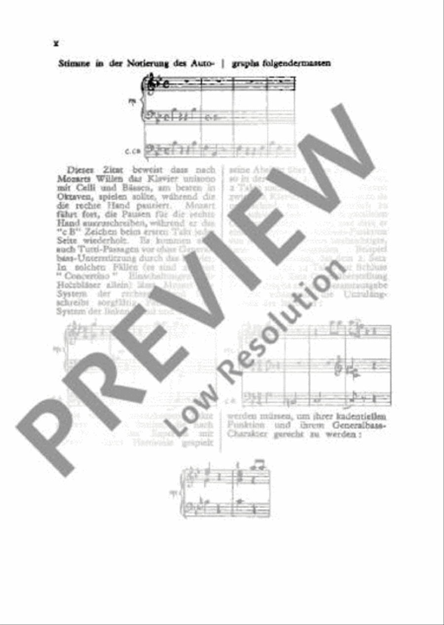 Concerto No. 18 Bb major Orchestra scores gallery preview page 11