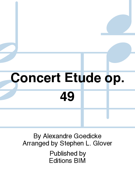 Concert Etude op. 49