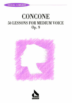 Book cover for Lessons 50 Op 9 Med