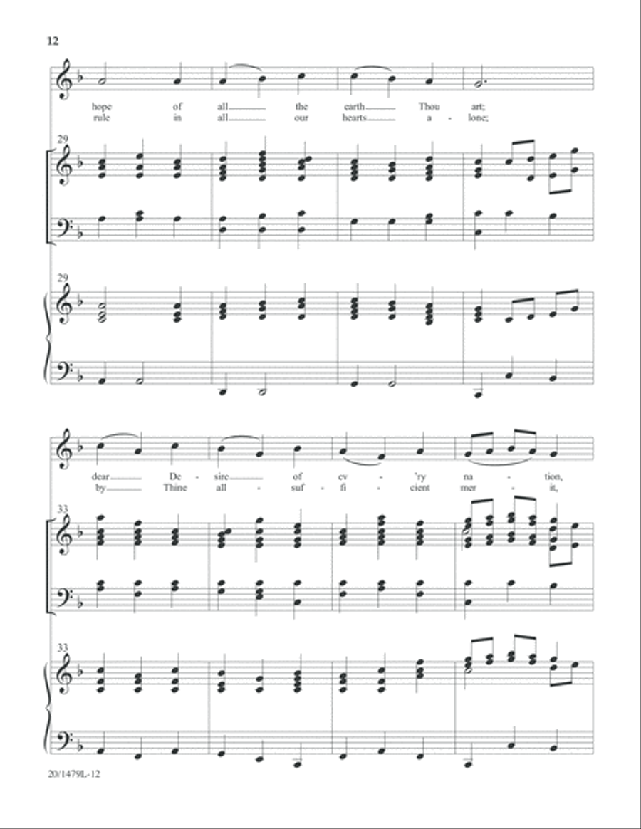 Christmas Carol Celebrations - Keyboard/Handbell Score 5-Octaves scores gallery preview page 13