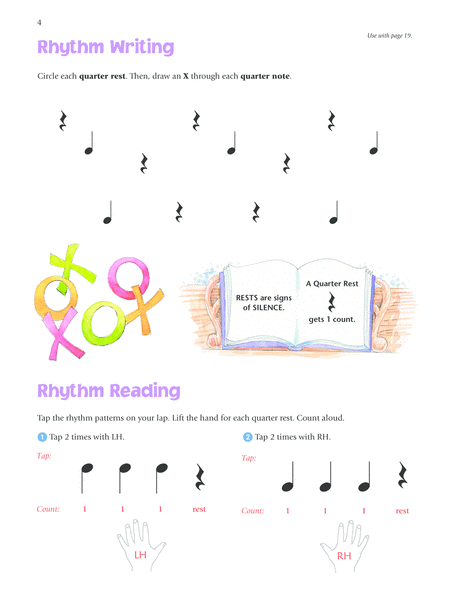 Music for Little Mozarts -- Rhythm Speller, Book 1