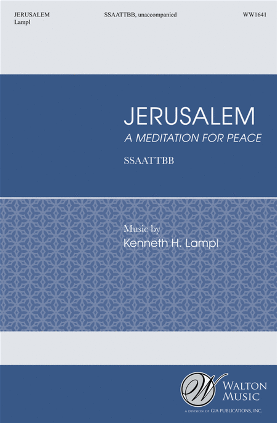 Jerusalem (SSAATTBB) SSAATTBB scores gallery preview page 1