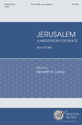 Book cover for Jerusalem (SSAATTBB)