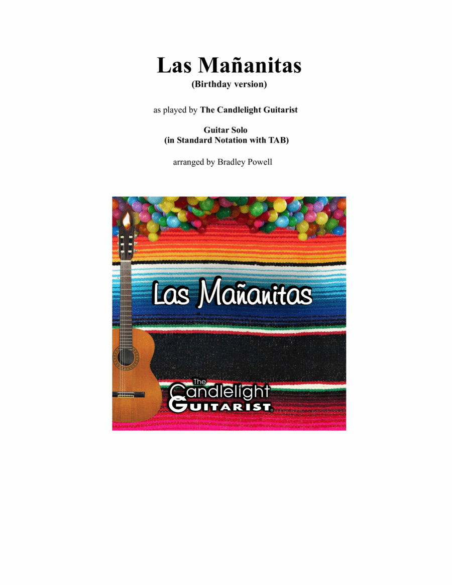 Las Mañanitas Acoustic Guitar scores gallery preview page 1