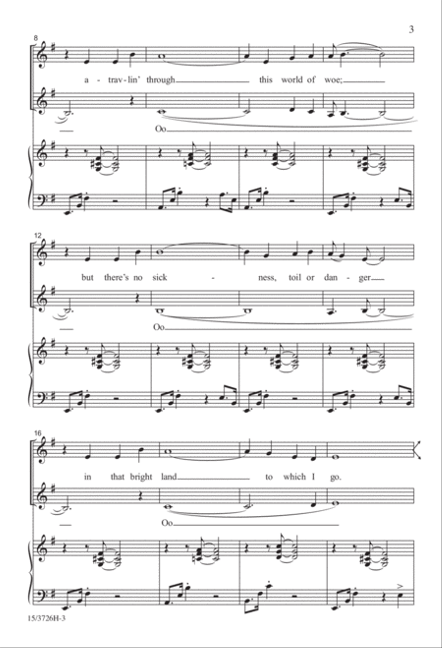 Wayfarin' Stranger SSA scores gallery preview page 3