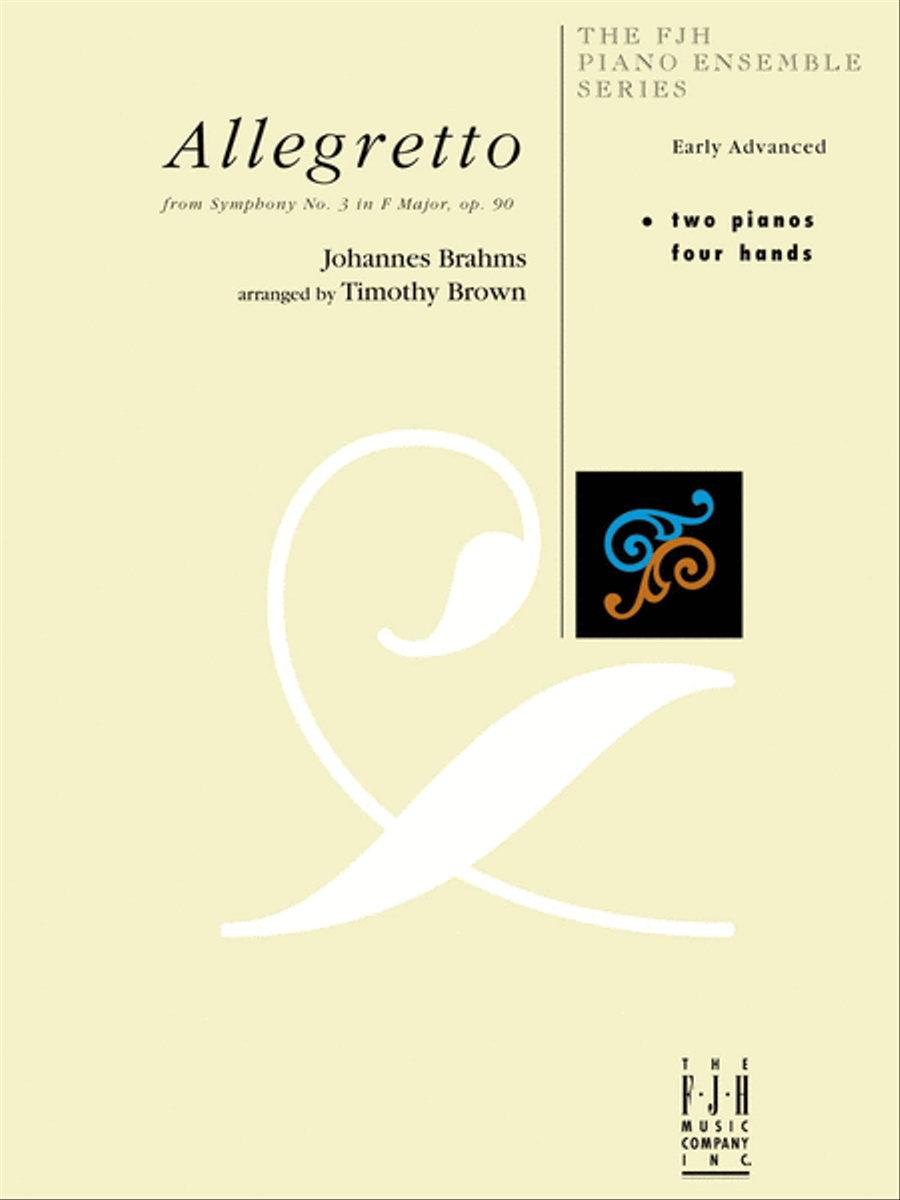 Allegretto from Symphony No. 3 in F Major Small Ensemble scores gallery preview page 2