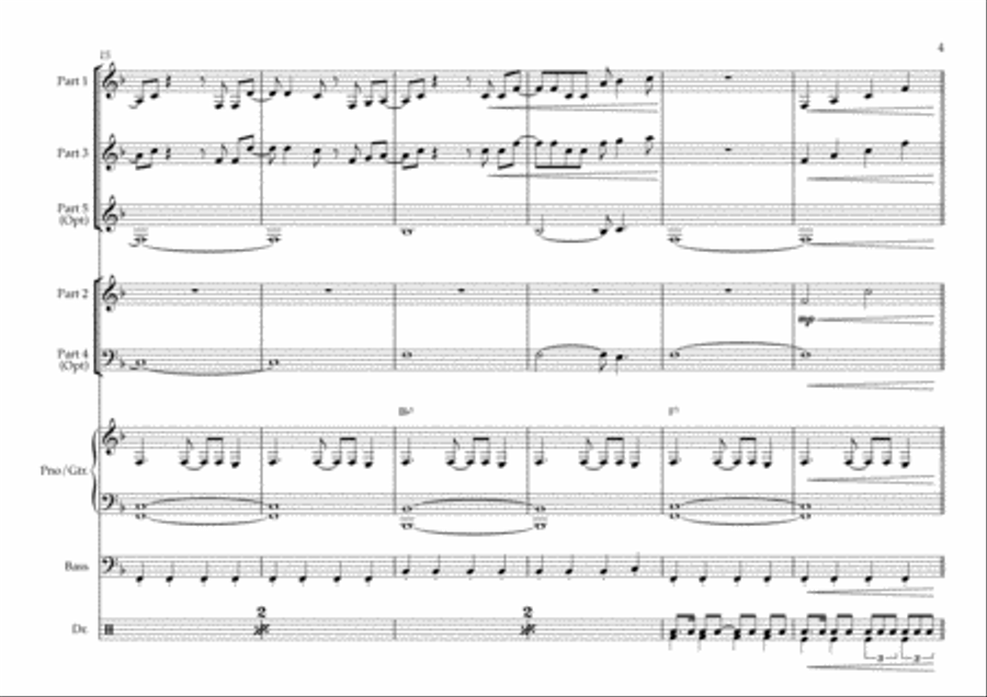 Geronimo Geronimo Jazz Ensemble scores gallery preview page 5