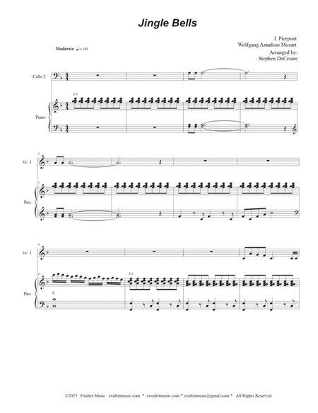 Jingle Bells (Cello Duet - Alternate Version) image number null
