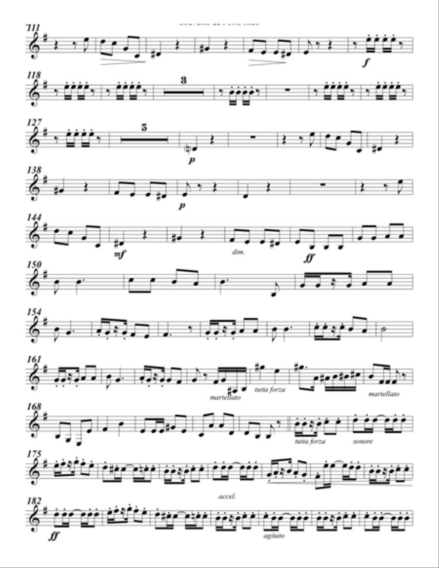 Souvenir de Porto Rico - Marche des Gibaros Woodwind Quintet scores gallery preview page 6